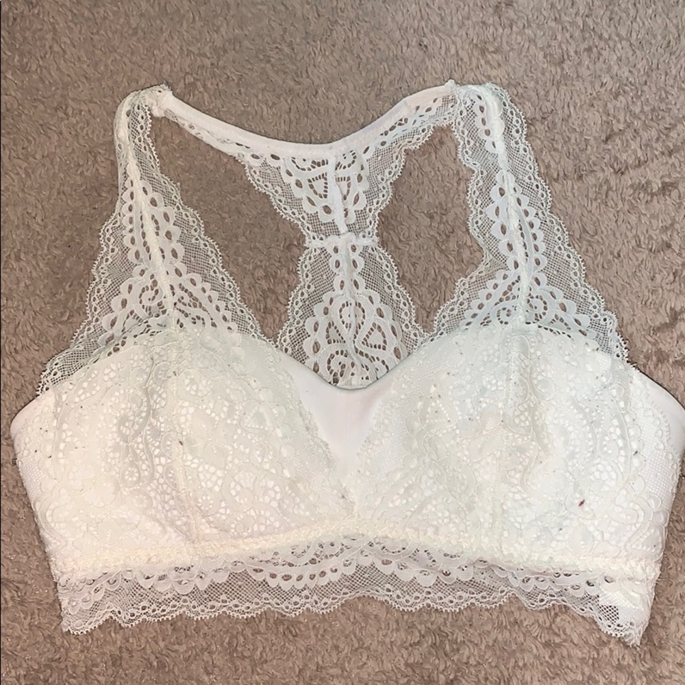 aeropostale white bralette